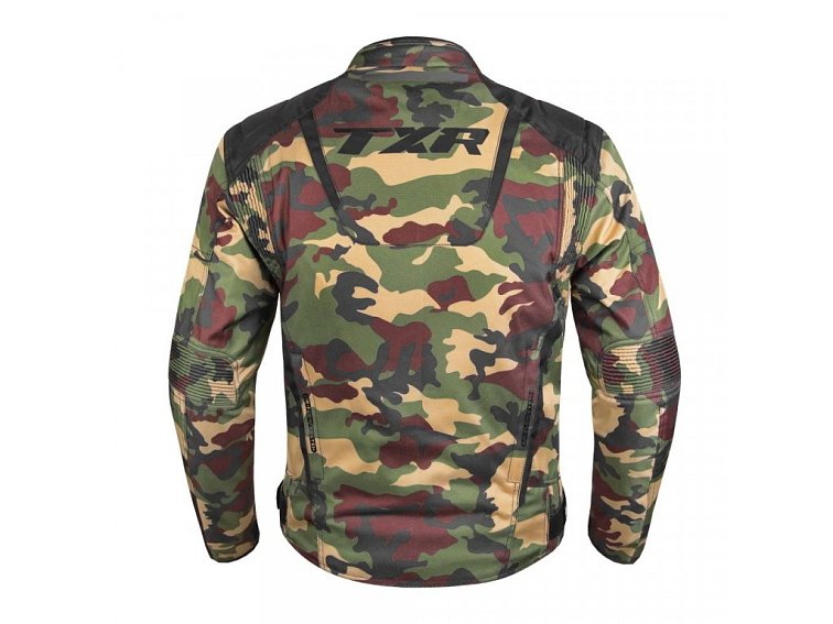 Bunda na motorku TXR Gunner Camo zelená