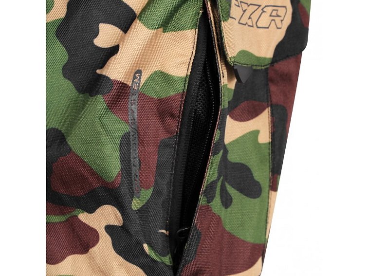 Kalhoty na motorku TXR Cargo 2 Camo zelené