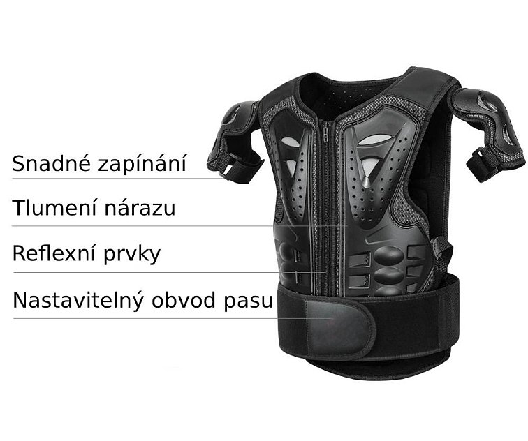 Dětská sada chráničů těla, loktů a kolen TXR