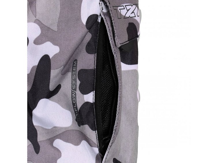 Kalhoty na motorku TXR Cargo 2 Camo šedé