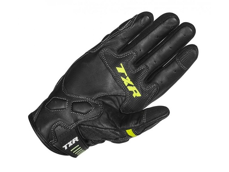 Rukavice na motorku TXR Hyper černo-fluo žluté