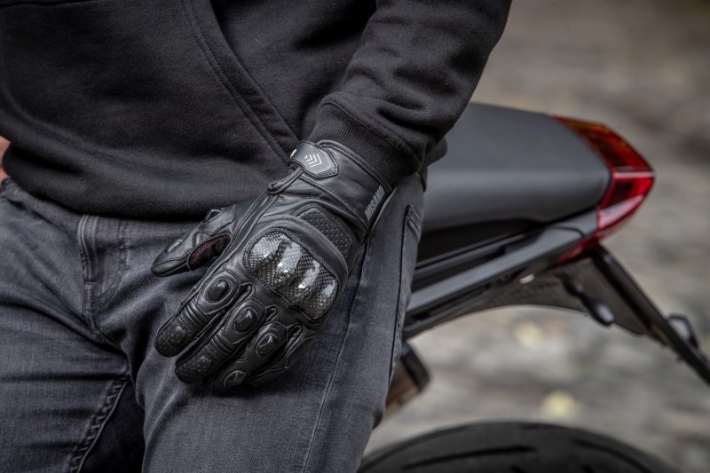 Rukavice na motorku TXR Misano černé – foto 3