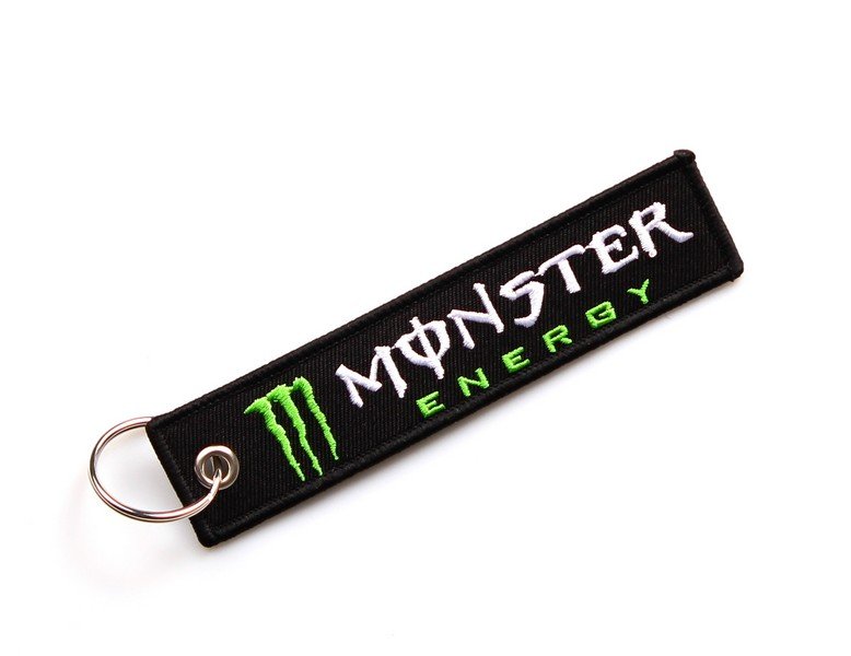 Textilní klíčenka Kawasaki Monster Energy – foto 2