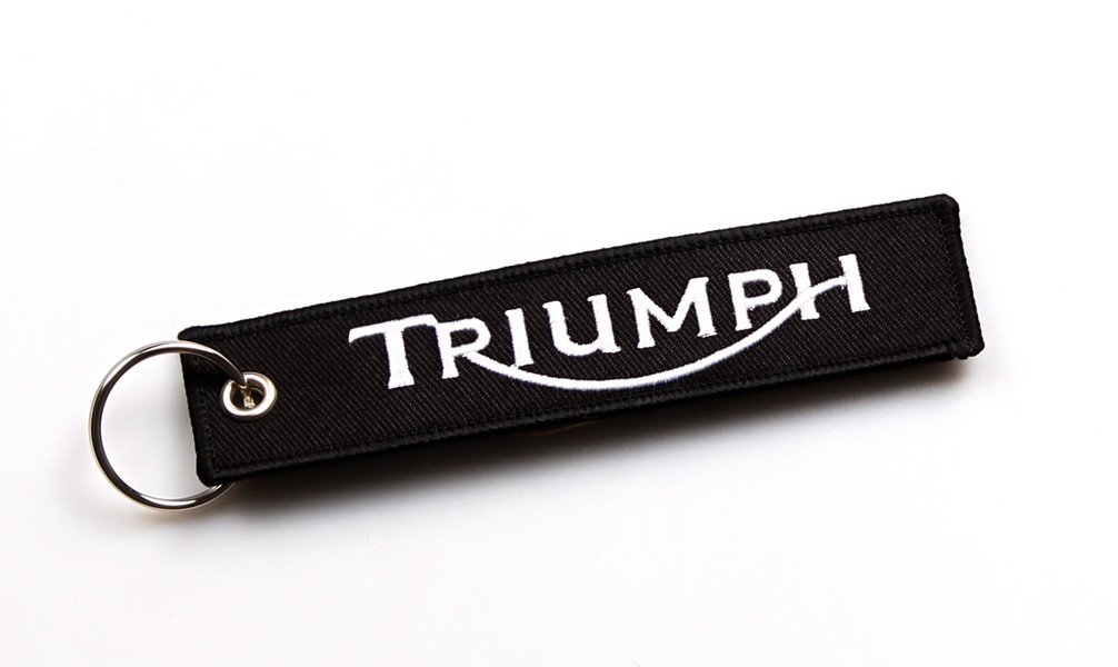 Textilní klíčenka Triumph