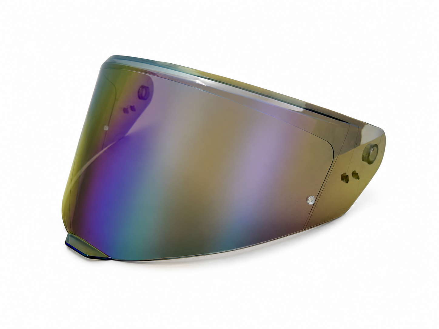 Zrcadlové modré plexi pro přilby TXR Raptor s přípravou pro Pinlock