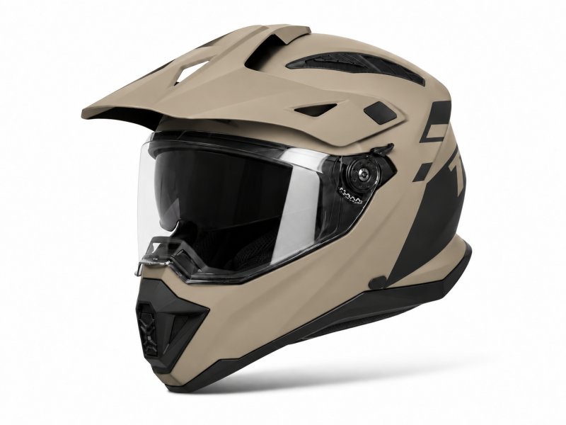 Enduro přilba TXR Explorer písková matná
