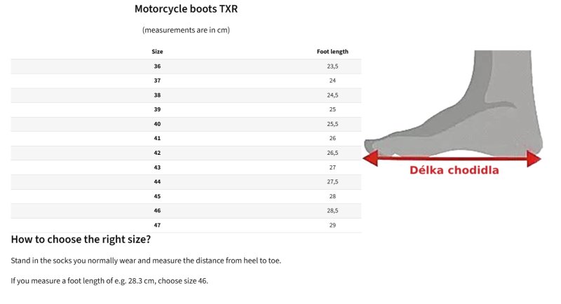 Boty na motorku TXR Xline – foto 7