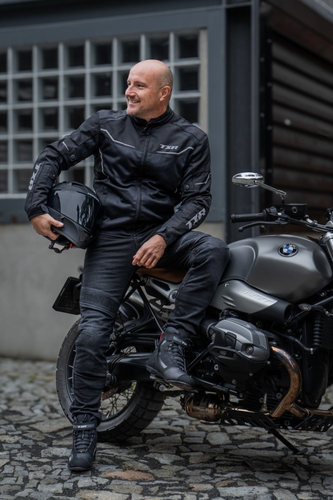 Bunda na motorku TXR Aero černá – foto 6