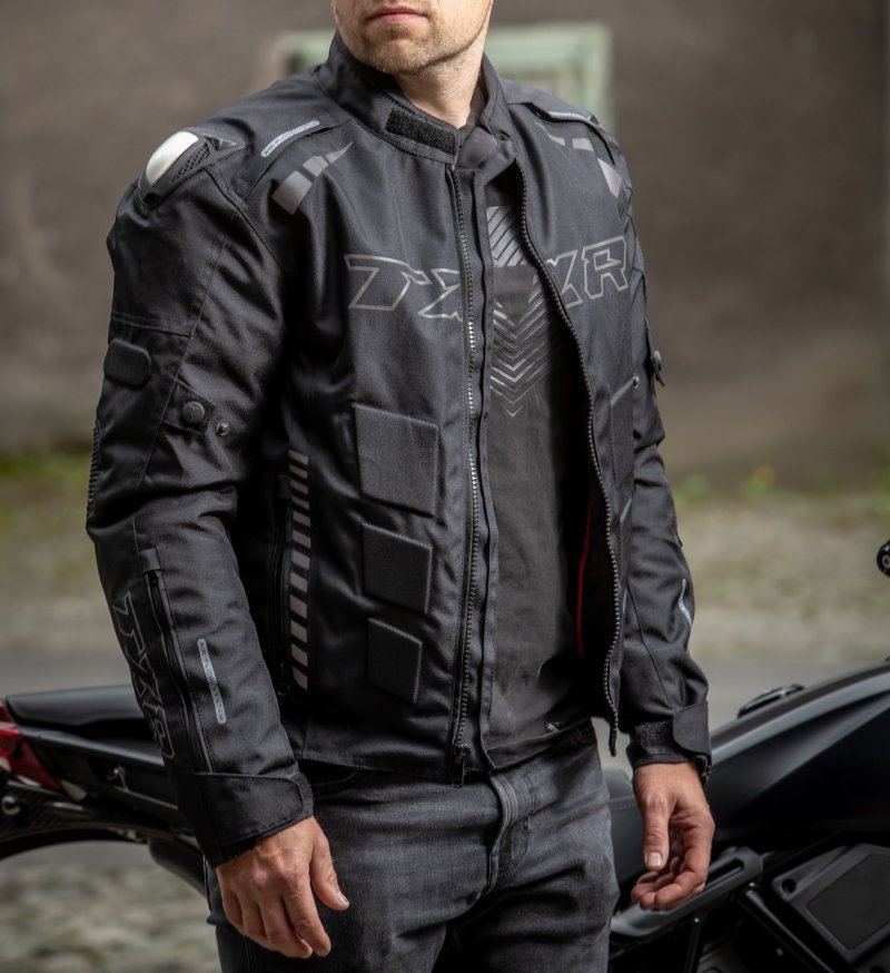 Bunda na motorku TXR Akira černá – foto 6