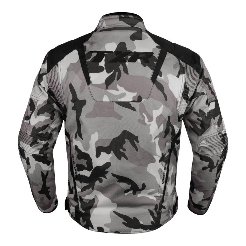 Bunda na motorku TXR Gunner Camo šedá – foto 2