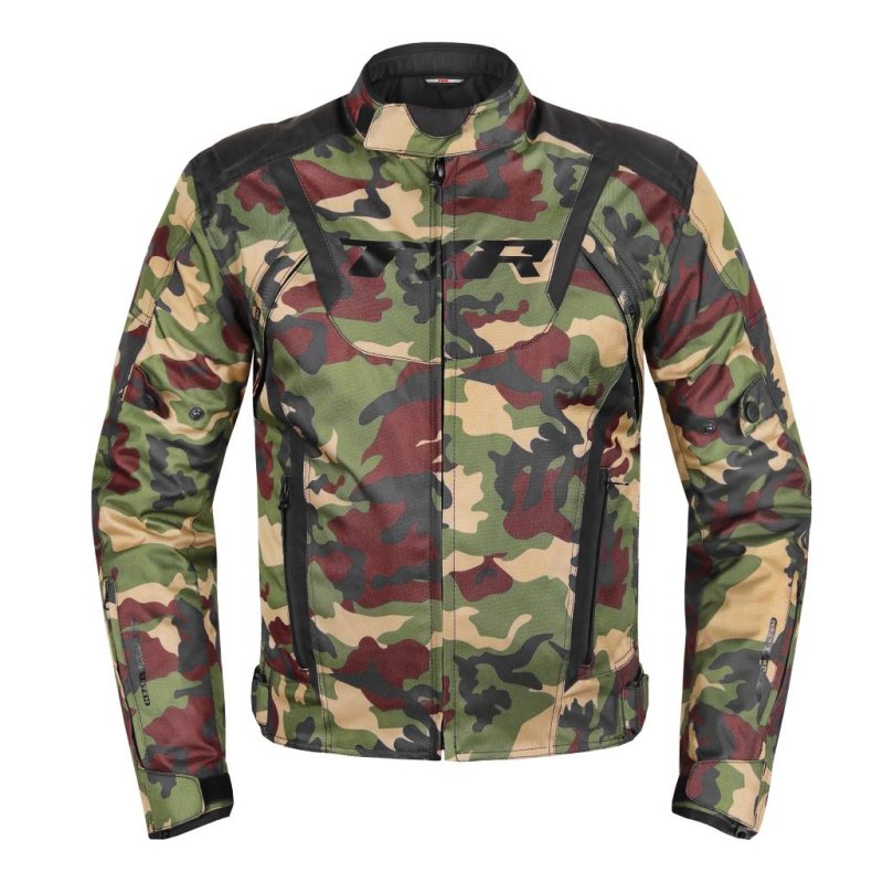 Bunda na motorku TXR Gunner Camo zelená – foto 3