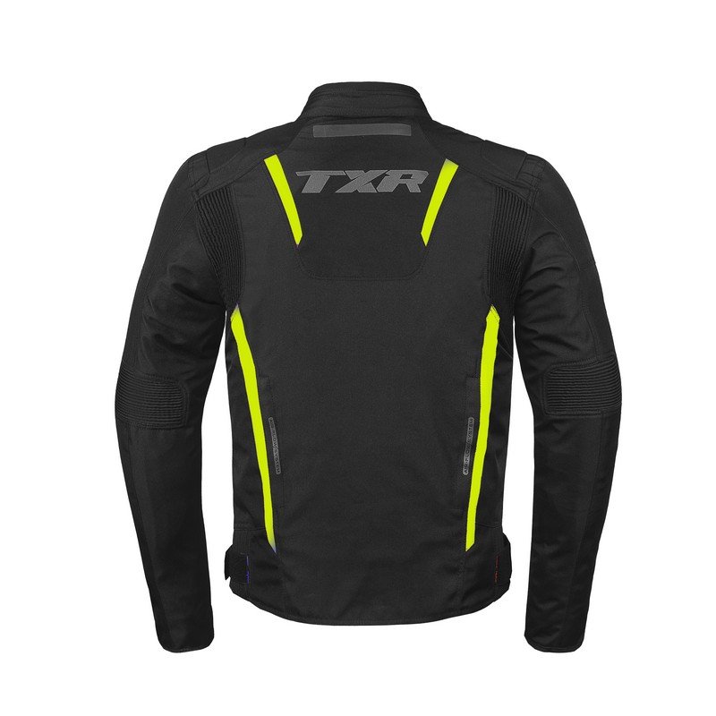 Bunda na motorku TXR Gunner černo-fluo žlutá – foto 3