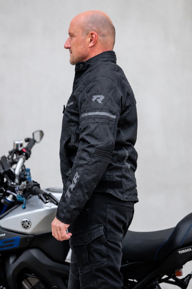 Bunda na motorku TXR Steward černo-šedá – foto 9