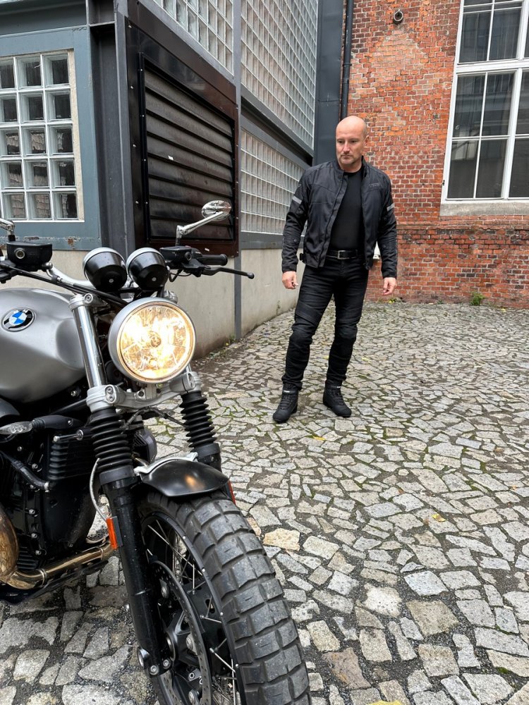 Bunda na motorku TXR Summer černá – foto 7