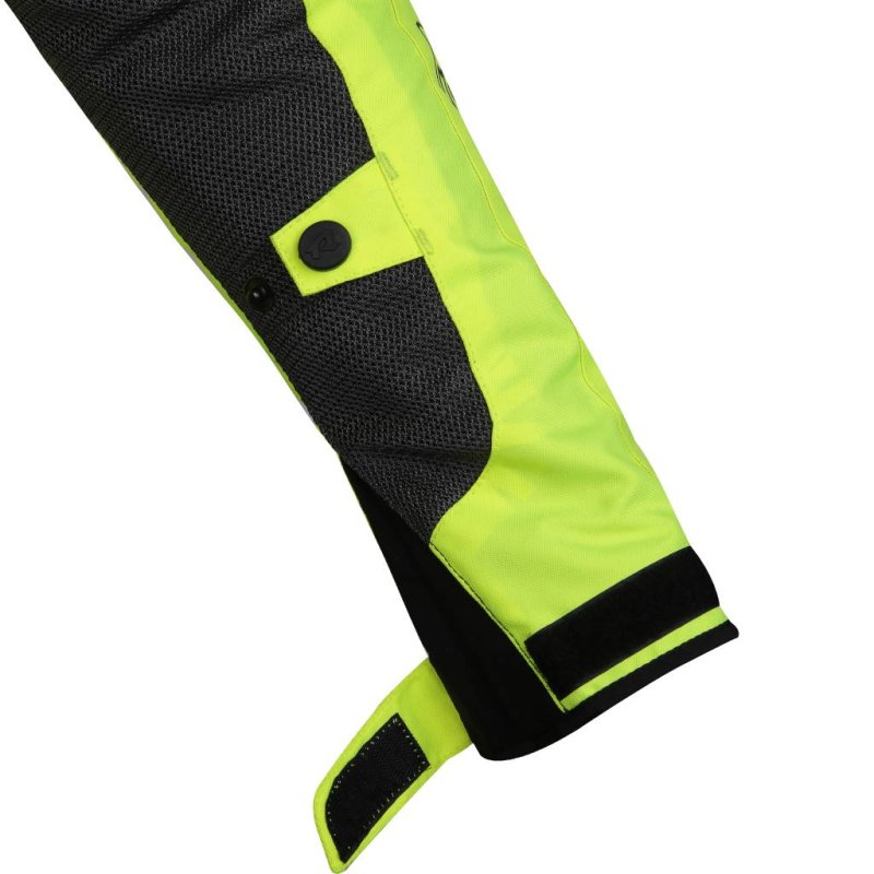 Bunda na motorku TXR Summer fluo žluto-titanová – foto 5