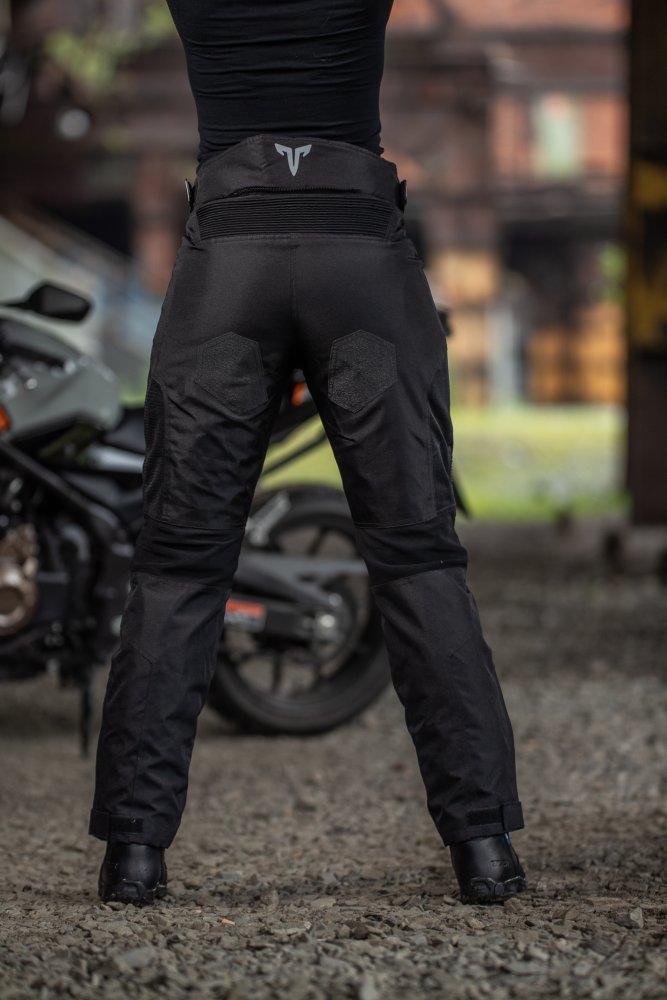 Dámské kalhoty na motorku TXR Aero černé – foto 6