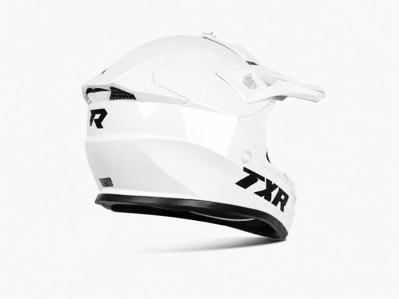 Dětská motokrosová přilba TXR Stormy bílá – foto 3