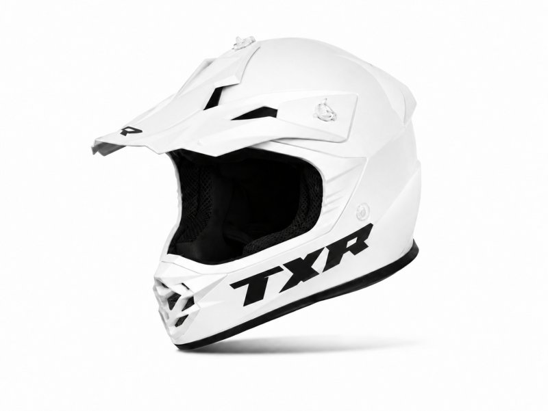 Dětská motokrosová přilba TXR Stormy bílá
