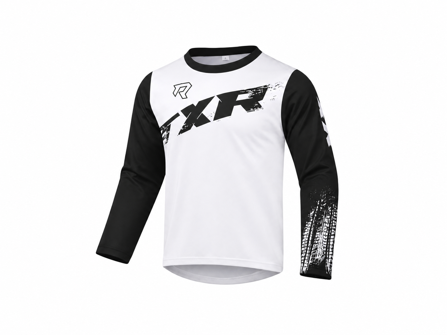 Dětský motokrosový dres TXR Pulse bílo-černý