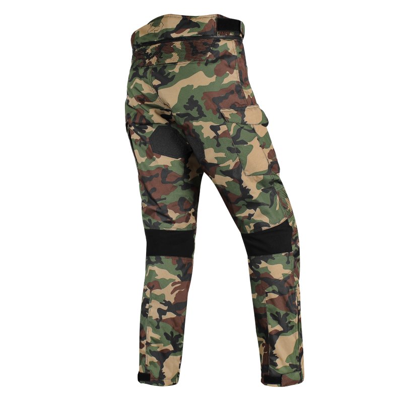 Kalhoty na motorku TXR Cargo 2 Camo zelené – foto 2