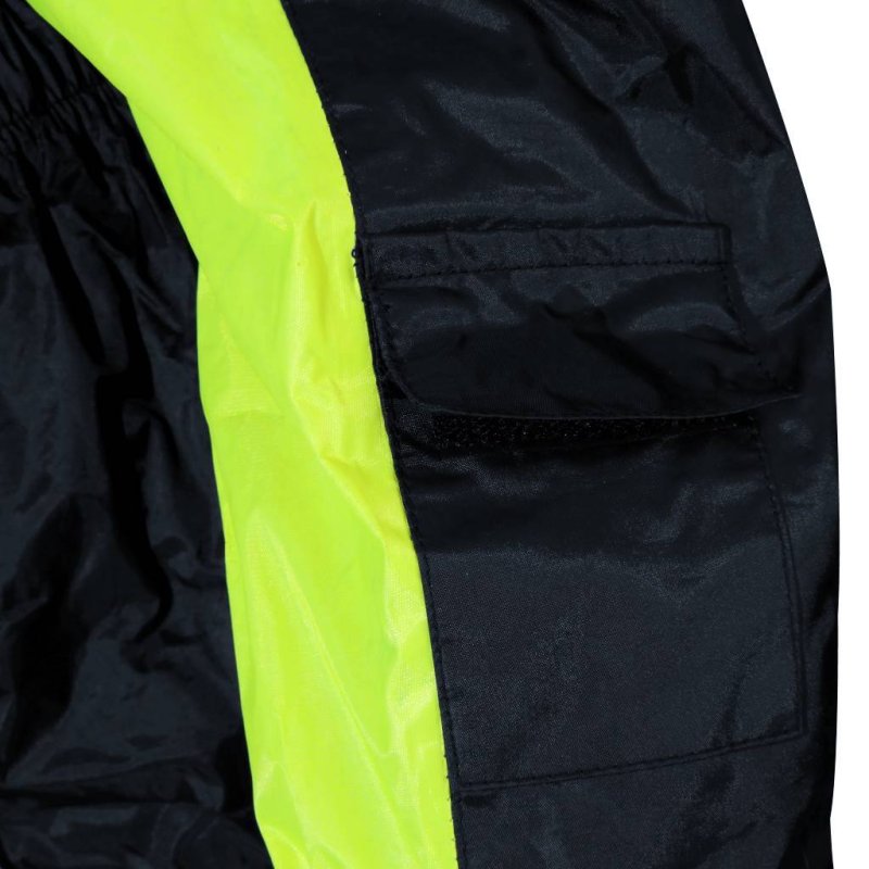 Kombinéza do deště TXR černo-fluo žlutá – foto 4