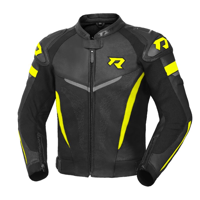 Kombinéza na motorku TXR GP1 černo-fluo-žlutá – foto 8