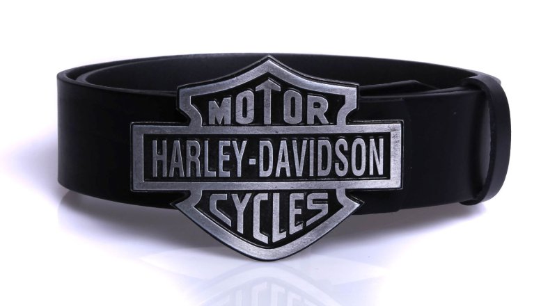 Kožený opasek Harley-Davidson