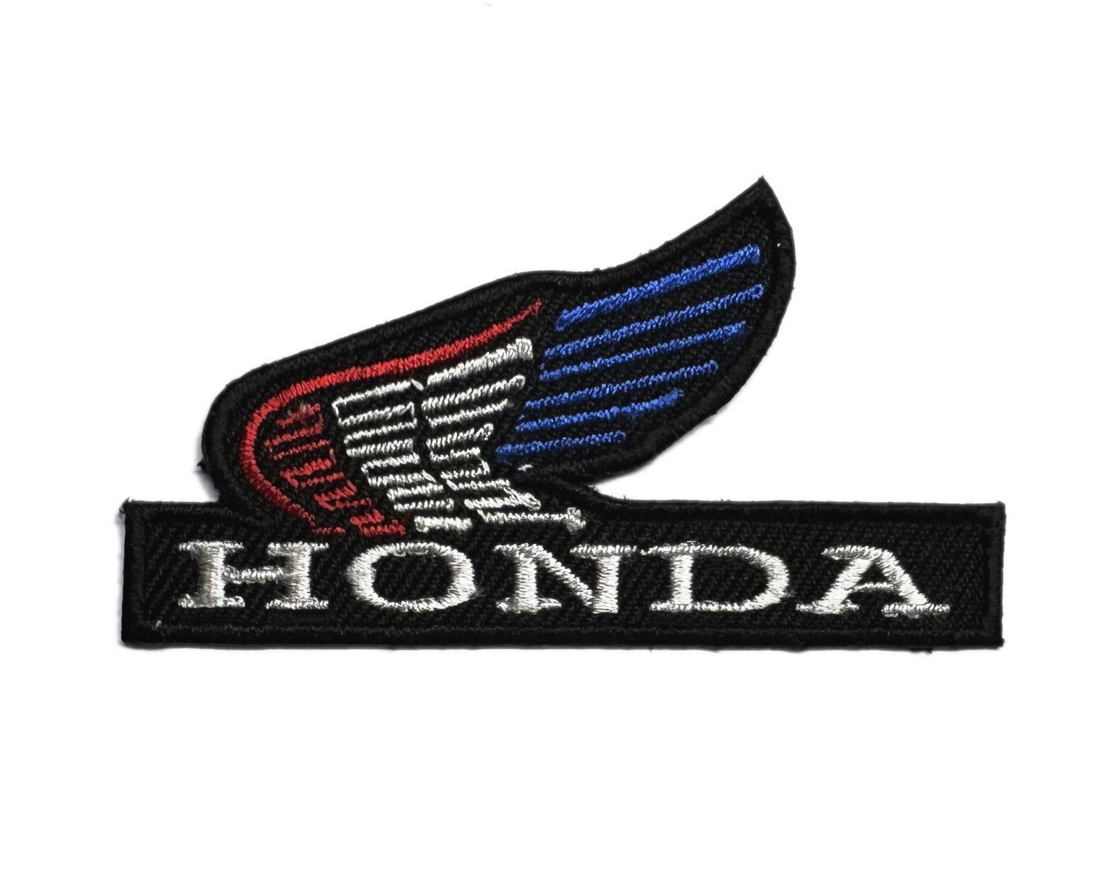 Moto nášivka Honda červeno-bílo-modrá