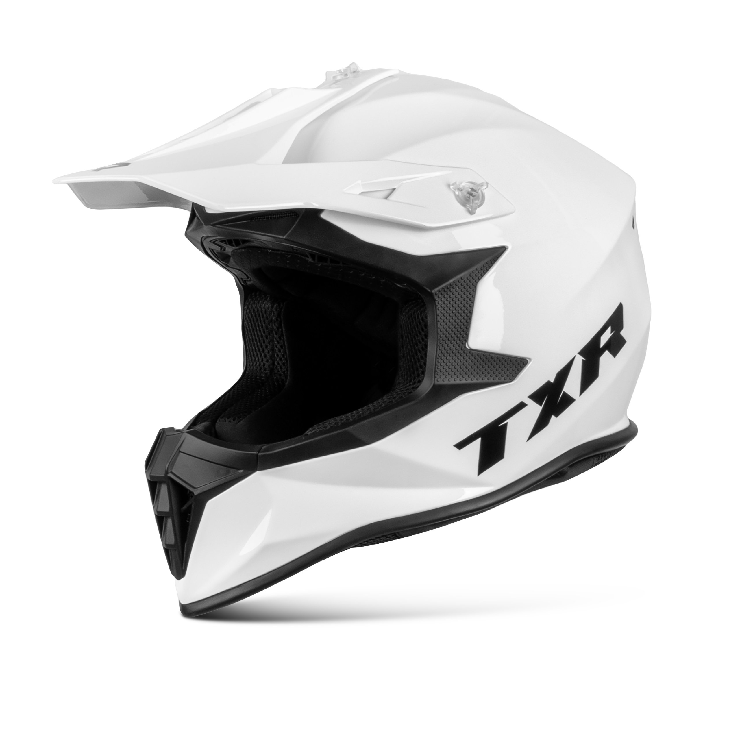 Motokrosová helma TXR Fury bílá