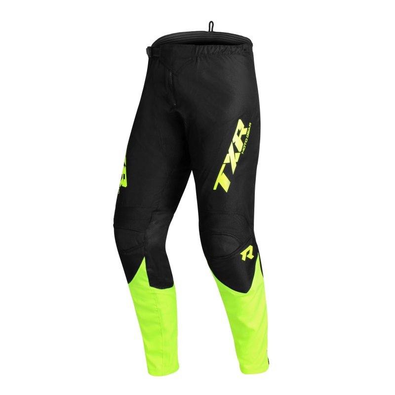 Motokrosové kalhoty TXR Pulse černo-fluo žluté