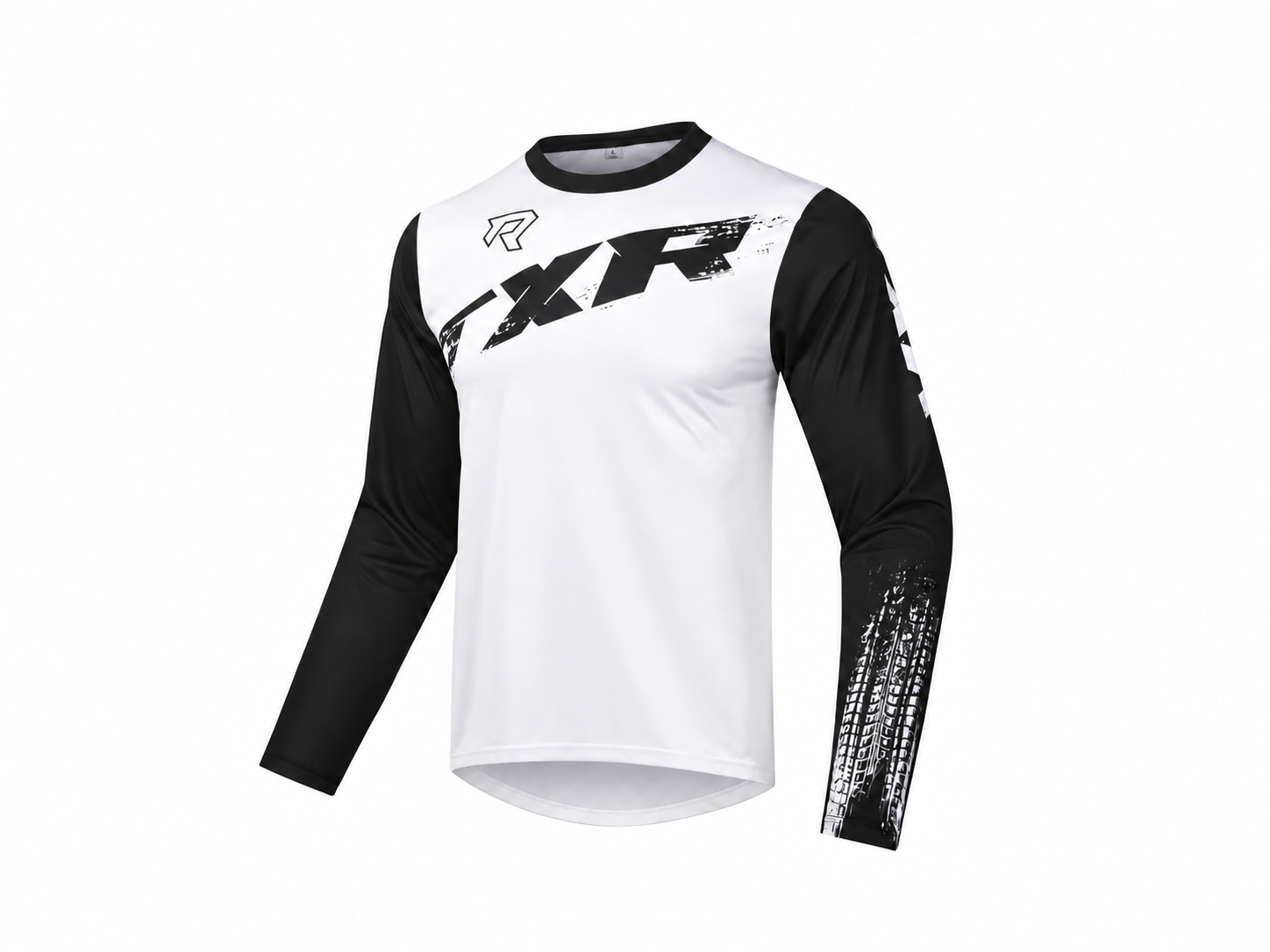 Motokrosový dres TXR Pulse bílo-černý
