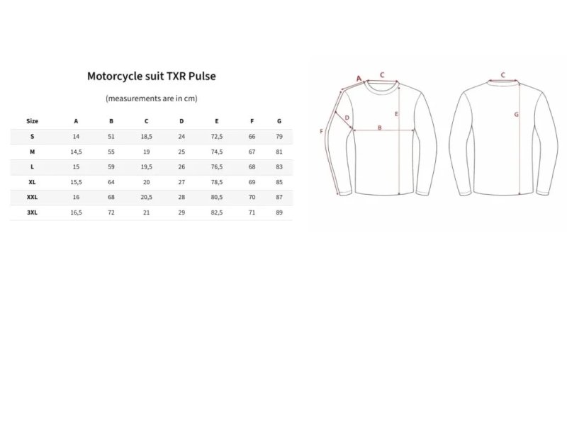Motokrosový dres TXR Pulse bílo-černý – foto 7