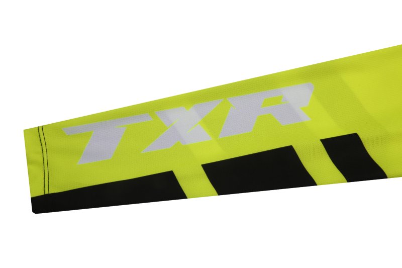 Motokrosový dres TXR Vortex černo-fluo žlutý – foto 7