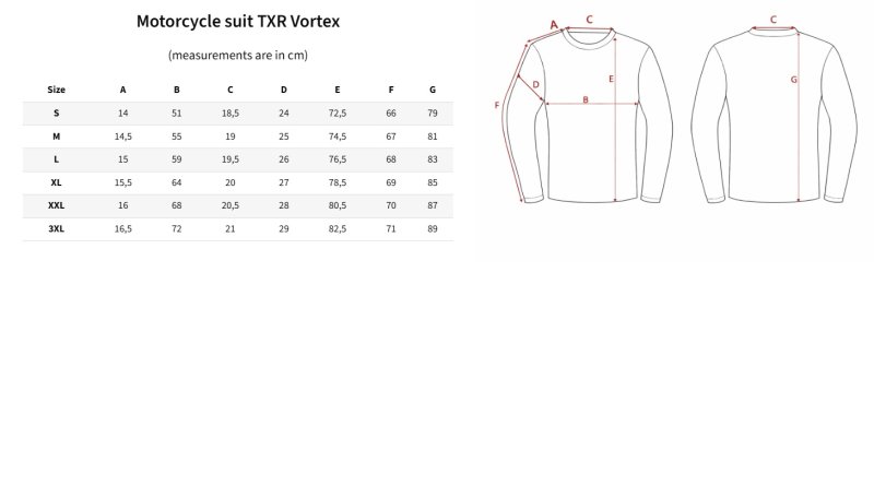 Motokrosový dres TXR Vortex černo-modrý – foto 8
