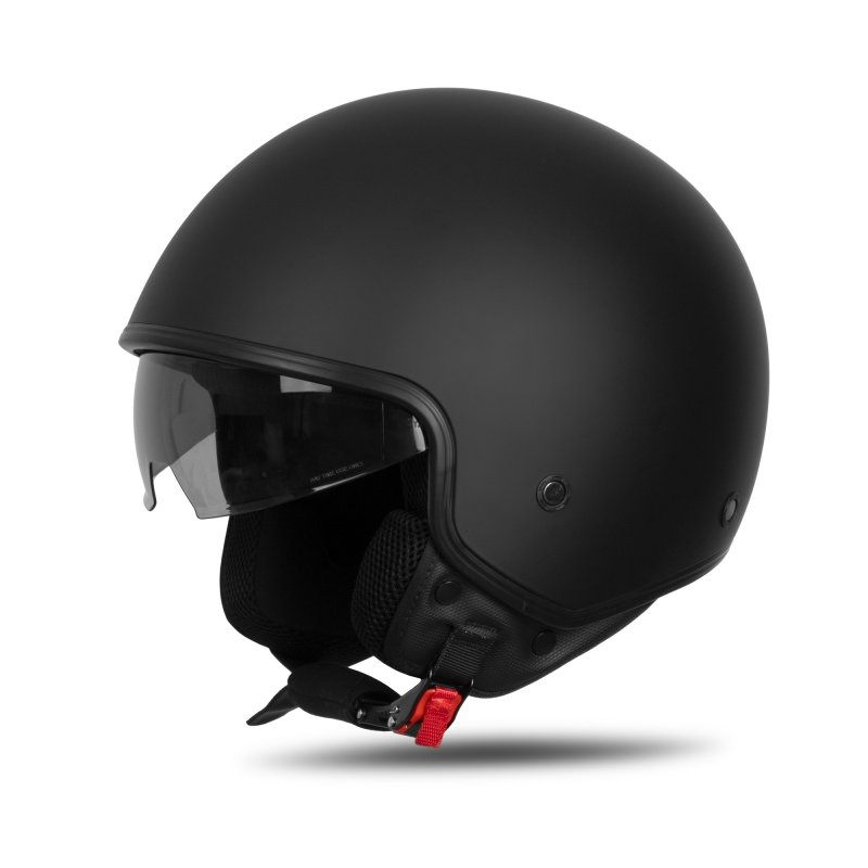Otevřená helma na motorku TXR Glide černá matná